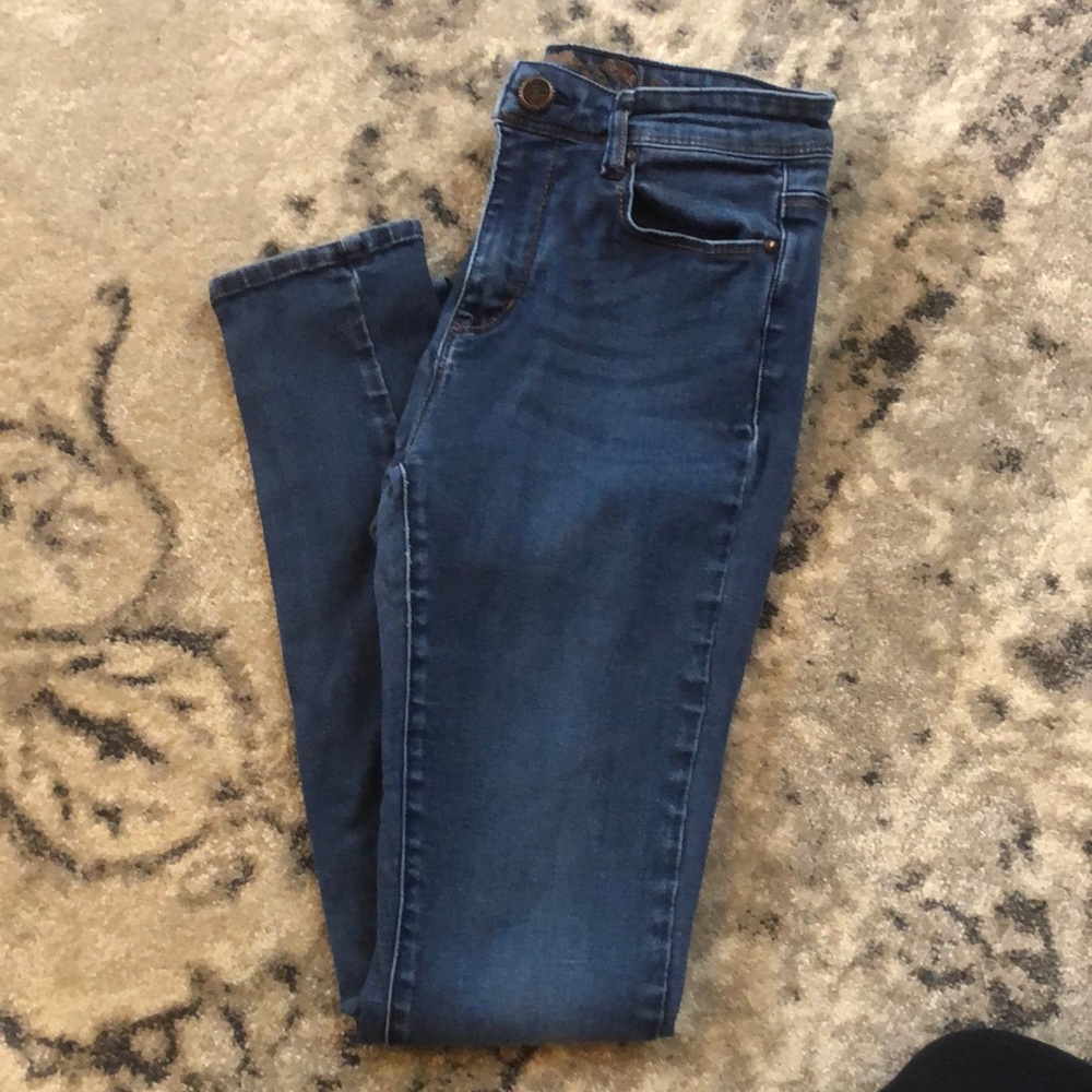 Premium Wax Jean, super stretchy skinny Jean, size 5